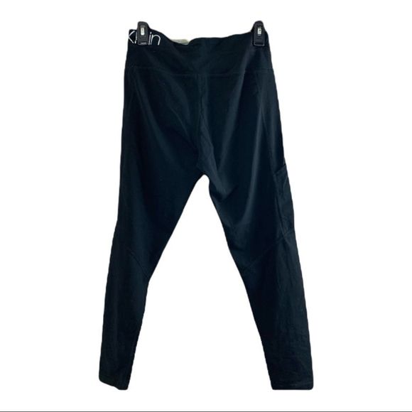 SzM Calvin Klein Black Leggings NWOT - Picture 2 of 4